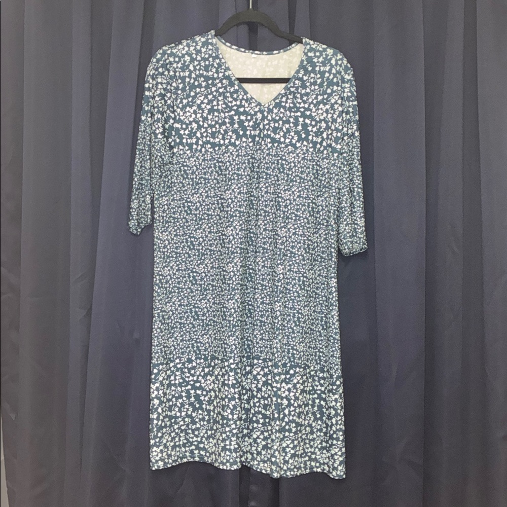 Floral V-Neck Dress